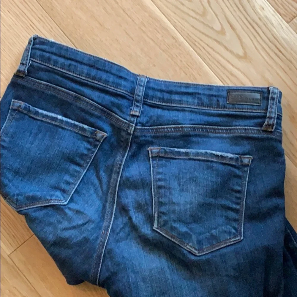 STS BLUE Emma Low Rise Skinny DRK Blue Marcos Jean - Picture 6 of 6